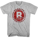 SAVED BY THE BELL VARSITY FOOTBALL S T-Shirt in GRAY Heather