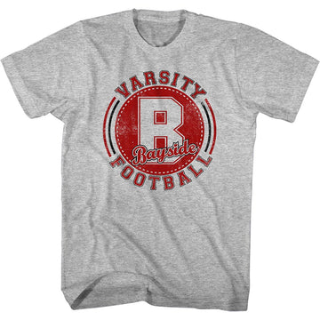 SAVED BY THE BELL VARSITY FOOTBALL S T-Shirt in GRAY Heather