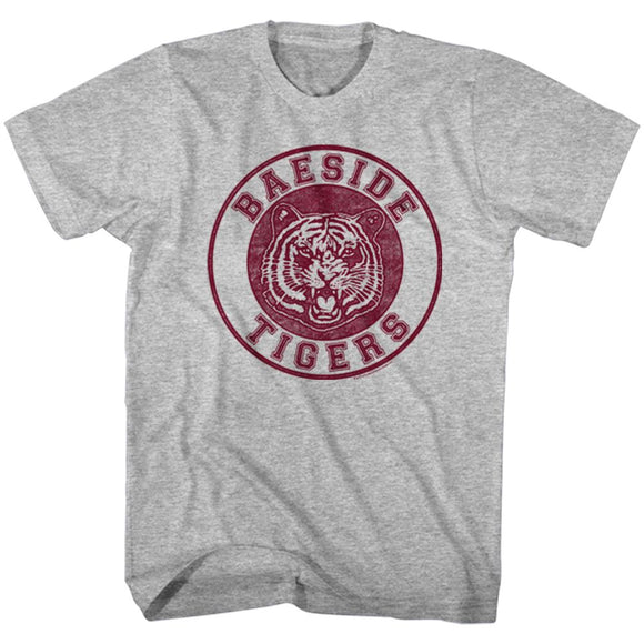SAVED BY THE BELL BAESIDE S T-Shirt in GRAY Heather