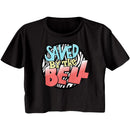 SAVED BY THE BELL I WANT MY SBB LADIES FESTIVAL CALI S T-Shirt in Black