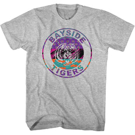 SAVED BY THE BELL PATTERNS S T-Shirt in GRAY Heather