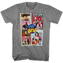 SAVED BY THE BELL SCRAPBOOK S T-Shirt in Graphite Heather