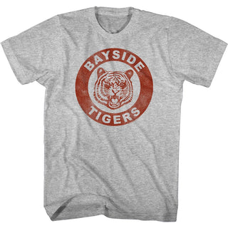 Saved By The Bell Distressed Bayside Crest Adult T-Shirts