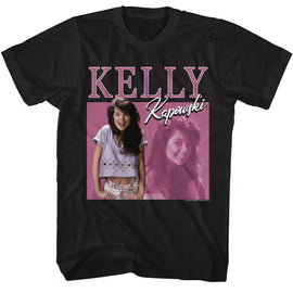 SAVED BY THE BELL SBTB KAPOW S T-Shirt in Black