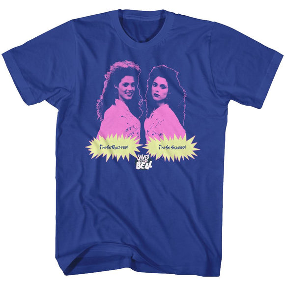 SAVED BY THE BELL SO MUCH S T-Shirt in Royal