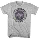SAVED BY THE BELL PINSTRIPE BAYSIDE S T-Shirt in GRAY Heather