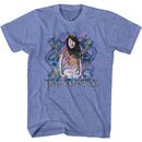 SAVED BY THE BELL RETRO KAPOWSKI S T-Shirt in Light BLUE Heather