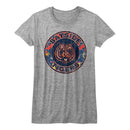 SAVED BY THE BELL 80S LOGO LADIES S T-Shirt in Athletic Heather