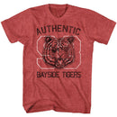SAVED BY THE BELL AUTHENTIC S T-Shirt in RED Heather