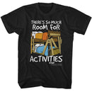 STEP BROTHERS ROOM FOR ACTIVITIES S T-Shirt in Black