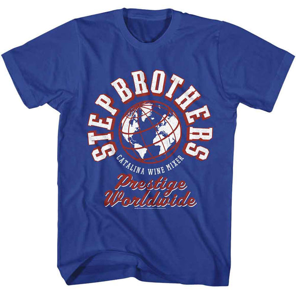 STEP BROTHERS SB COLLEGIATE S T-Shirt in Royal