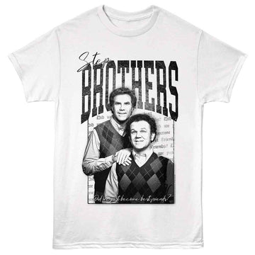 STEP BROTHERS JUST BECOME FRIENDS S T-Shirt in White
