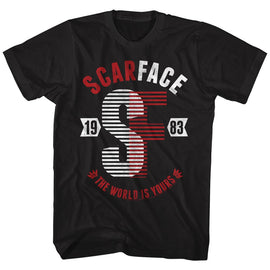 SCARFACE SF S T-Shirt in Black
