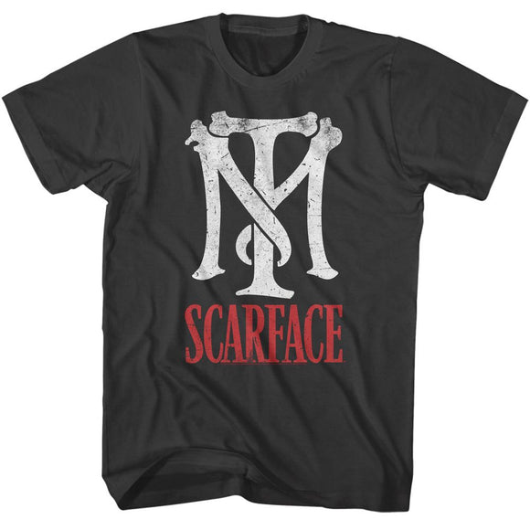 SCARFACE TM S T-Shirt in Smoke