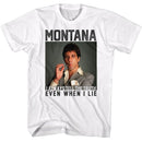 SCARFACE MONTANA S T-Shirt in White