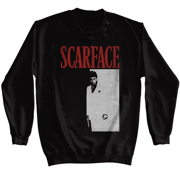 SCARFACE MENG L/S S T-Shirt in Black