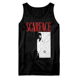 SCARFACE MENG TANK S T-Shirt in Black