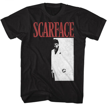 SCARFACE MENG S T-Shirt in Black