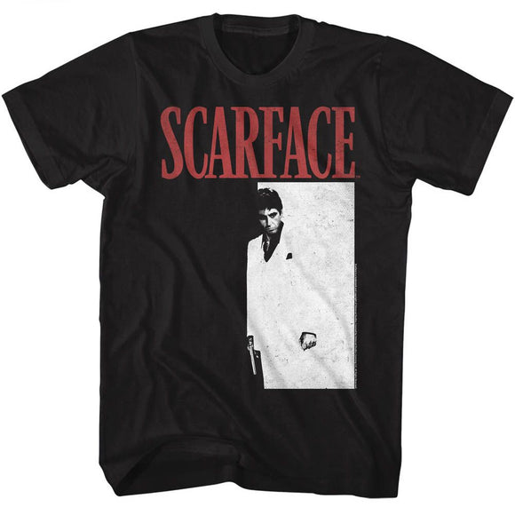 SCARFACE MENG S T-Shirt in Black