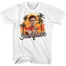 SCARFACE AIRBRUSH S T-Shirt in White