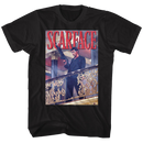 SCARFACE RAILING SHOT S T-Shirt in Black