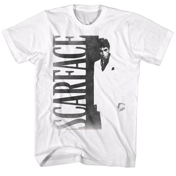 SCARFACE SF2 S T-Shirt in White