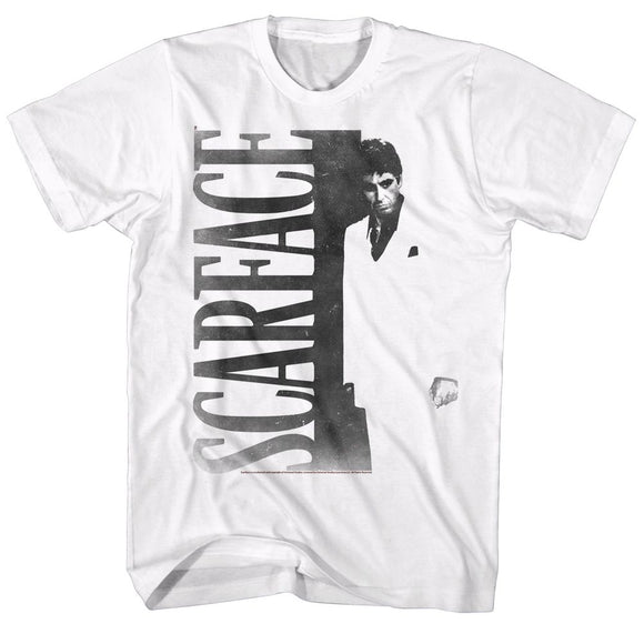 SCARFACE SF2 S T-Shirt in White