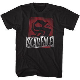 SCARFACE S IS FOR S T-Shirt in Black
