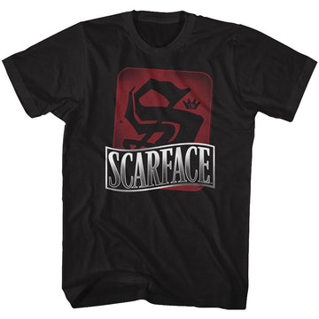 SCARFACE S IS FOR S T-Shirt in Black
