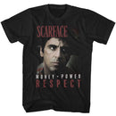 SCARFACE MOPOWER S T-Shirt in Black