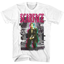 SCARFACE GLITCH S T-Shirt in White