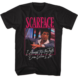 SCARFACE ALWAYS S T-Shirt in Black