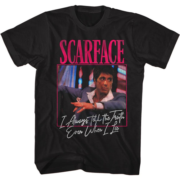 SCARFACE ALWAYS S T-Shirt in Black