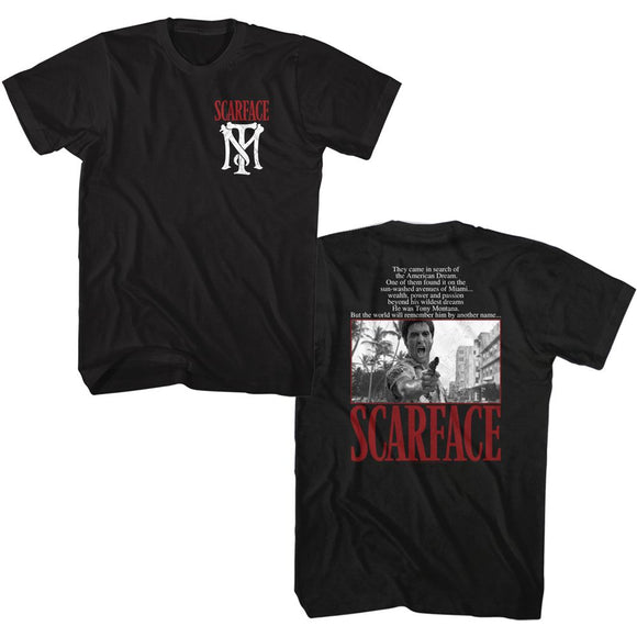SCARFACE OTHER NAME S ***F&B*** T-Shirt in Black