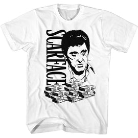 SCARFACE BIGTONY S T-Shirt in White