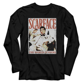 SCARFACE ALWAYS L/S S T-Shirt in Black