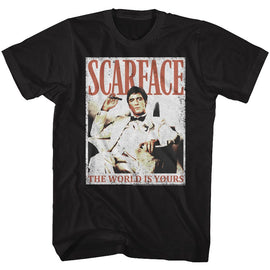 SCARFACE MORE DA WORLD S T-Shirt in Black