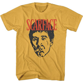 SCARFACE FACE S T-Shirt in Ginger