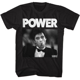 SCARFACE POWER S T-Shirt in Black