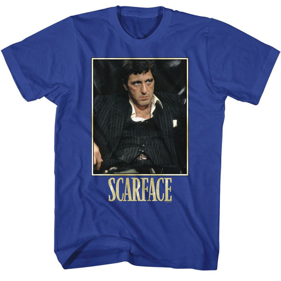 SCARFACE BAD GUY S T-Shirt in Royal