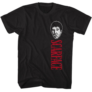 SCARFACE TALL LEFT S T-Shirt in Black