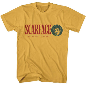 SCARFACE SCARCHEST S T-Shirt in Ginger