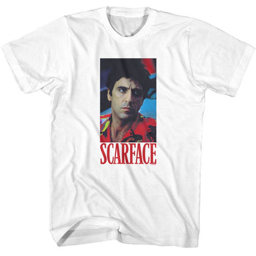 SCARFACE SMALL S T-Shirt in White