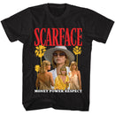 SCARFACE ELVIRA MPR S T-Shirt in Black