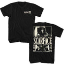 SCARFACE THREE PHOTOS F B ***F&B*** S T-Shirt in Black