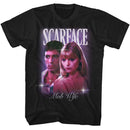 SCARFACE MOB WIFE S T-Shirt in Black