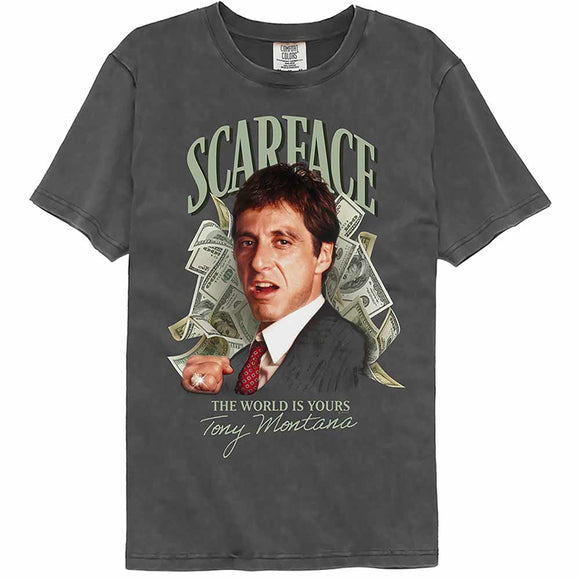 Scarface Money Pepper Comfort Colors Adult T-Shirt