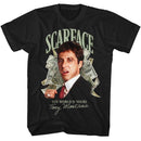 SCARFACE MONEY S T-Shirt in Black