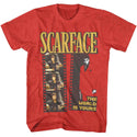 Scarface Scarface Film Strip Adult T-Shirts