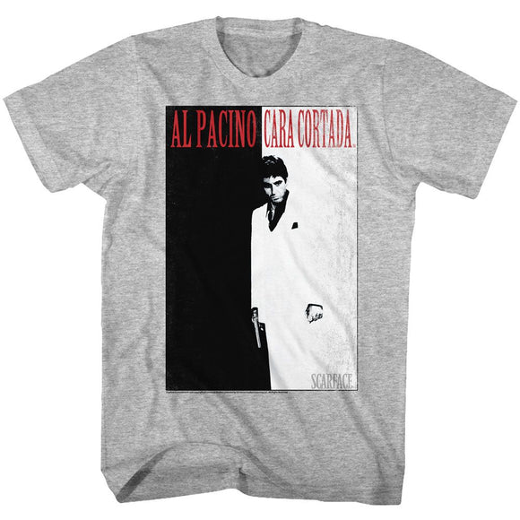 SCARFACE CORTADA S T-Shirt in GRAY Heather
